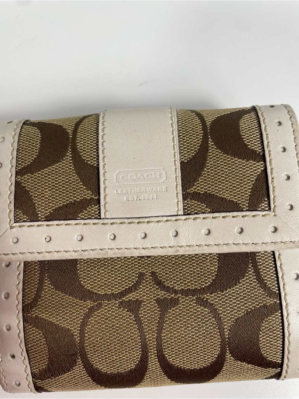Authentic 2005 Coach Vintage Hampton Satchel and Wallet Set - Picture 8 of 16